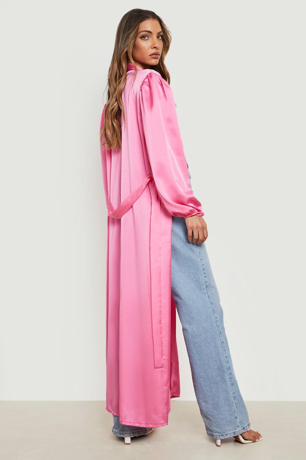 Satin 2024 maxi kimono